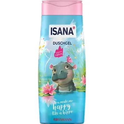Isana You Make Me Happy Like a Hippo, Shower Gel (Żel pod prysznic)