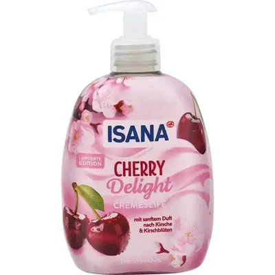 Isana Cherry Delight, Creamy Soap (Mydło do rąk)