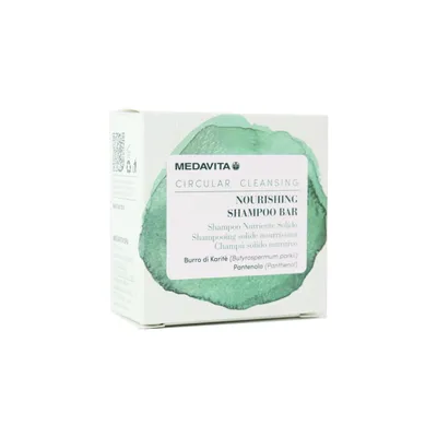 Medavita Circular Cleansing Nourishing Shampoo Bar (Odżywczy szampon w kostce)