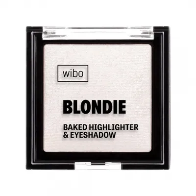 Wibo Blondie, Baked Highlighter & Eyeshadow (Wypiekany rozświetlacz do makijażu twarzy i oczu)