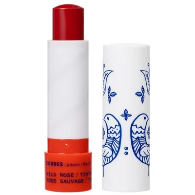Korres Wild Rose, Tinted Lip Balm (Koloryzujący balsam do ust)