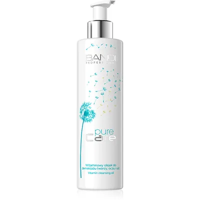 Bandi Pure Care, Vitamin Cleansing Oil (Witaminowy olejek do demakijażu twarzy, oczu i ust)