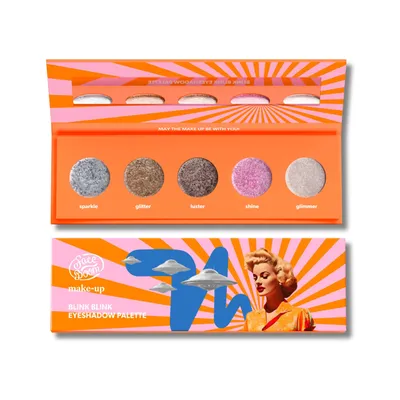 FaceBoom Make-Up, Blink Blink, Eyeshadow Palette (Paleta błyszczących cieni do powiek)