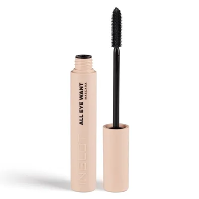 Inglot All Eye Want Mascara (Intensywnie czarny tusz do rzęs)