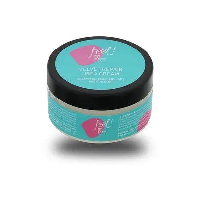 Feel My Self Feel My Feet, Velvet Repair Urea Cream (Aksamitnie regenerujący krem do stóp)