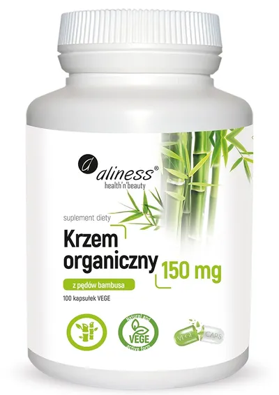 Aliness Krzem organiczny z pędów bambusa, Suplement diety