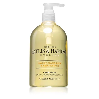 Baylis & Harding Sweet Mandarin & Grapefruit, Hand Wash (Mandarynka i Grapefriut, Mydło w płynie)