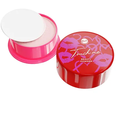 Bell Touch Me Beauty Powder (Wygładzający różowy sypki puder do twarzy)