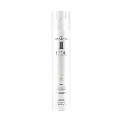 Medavita Idol, Satin Light Shaper Dry Hair Spray (Lekki lakier do stylizacji suchych włosów)