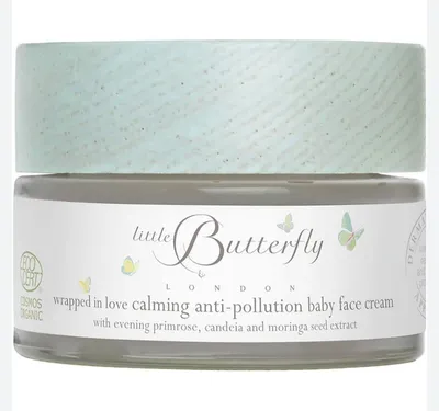Little Butterfly London Calming Anti-Pollution Baby Face Cream (Kojący krem do twarzy dla dzieci i niemowląt)