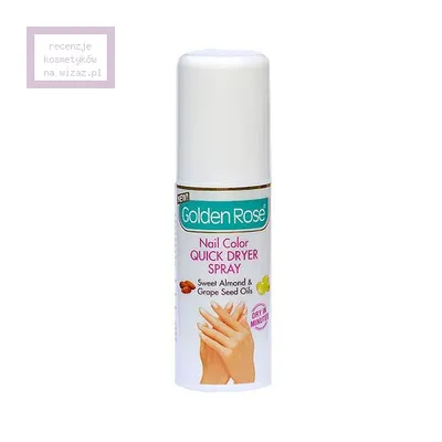 Golden Rose Nail Color, Quick Dryer Spray (Preparat do wysuszania i pielęgnacji paznokci)