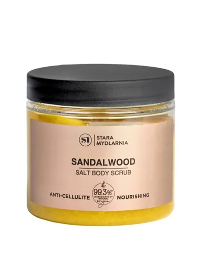 Stara Mydlarnia Sandalwood, Salt Body Peeling (Sandałowiec, Solny peeling do ciała)