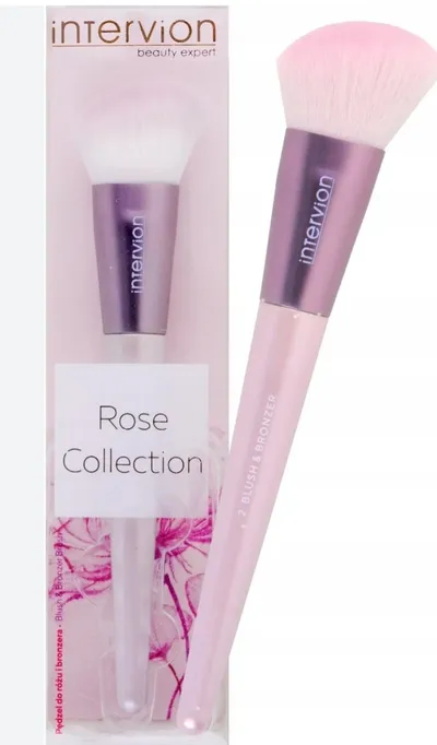Inter Vion Rose Collection, Highlighter Brush (Pędzel do rozświetlacza)