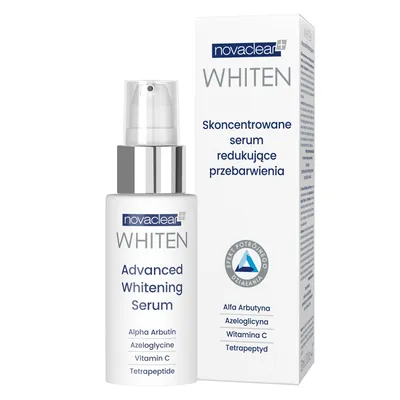 Novaclear Whiten, Advanced Whitening Serum (Skoncentrowane serum redukujące przebarwienia)