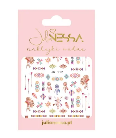 Julia Nessa Boho, Naklejki wodne na paznokcie