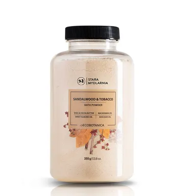 Stara Mydlarnia Sandalwood & Tobacco, Bath Powder (Puder do kąpieli)