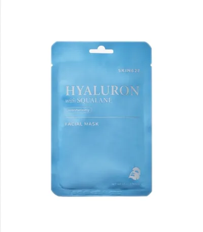 Skin 627 Hyaluron with Squalane, Moisturizing Face Sheet Mask (Nawilżająca maska do twarzy w płachcie)