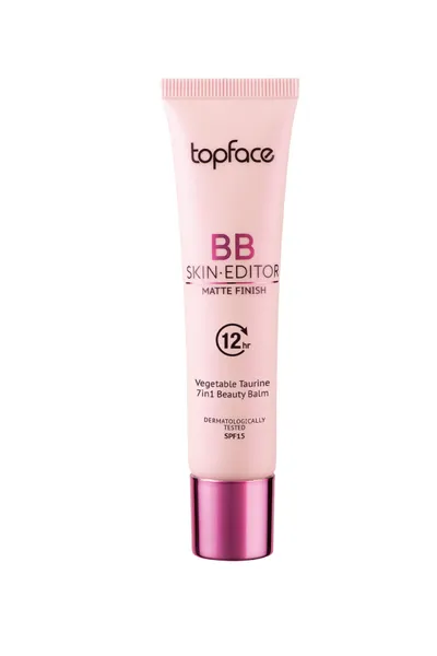 Topface Skin Editor, Matte Finish BB Foundation (Krem BB do twarzy 7w1)