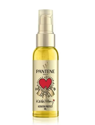 Pantene Pro-V, Keith Haring, Intensive Repair Hair Oil (Intensywnie regenerujący olejek do włosów)