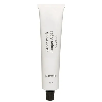 Labomba Juniper Algae, Green Mask (Maseczka do twarzy z organiczną zieloną glinką)