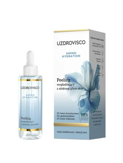 Uzdrovisco Amino Hydration, Peeling wygładzający z efektem glass skin
