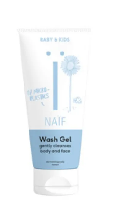 Naif Baby & Kids, Gently Cleaning Face & Body Wash Gel (Żel do mycia dla dzieci i niemowląt)