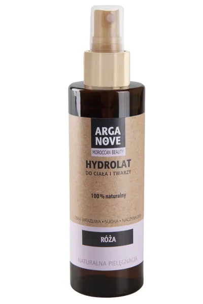 Arganove Hydrolat do twarzy, ciała i włosów `Róża`