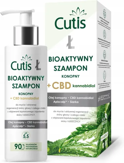 Cutis Bioaktywny szampon konopny