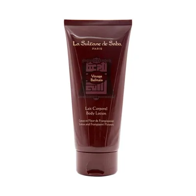 La Sultane de Saba Lotus & Frangipani Flower, Body Lotion (Lotus & Frangipani, Nawilżający balsam do ciała)