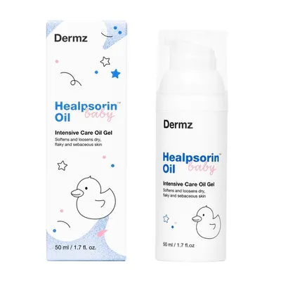 Dermz Healpsorin, Baby Oil (Żelowy olejek dla dzieci i niemowląt)