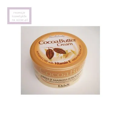 Dax Cosmetics Face & Body, Cocoa Butter Cream (Krem pielęgnacyjny z masłem kakaowym do twarzy i ciała z witaminą E)