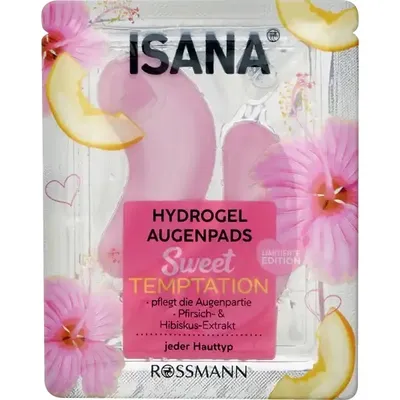 Isana Sweet Temptation, Hydrogel Eye Pads (Hydrożelowe płatki pod oczy)