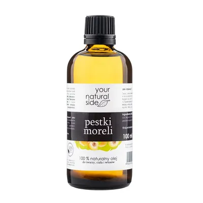 Your Natural Side Pestki moreli, 100% naturalny olej