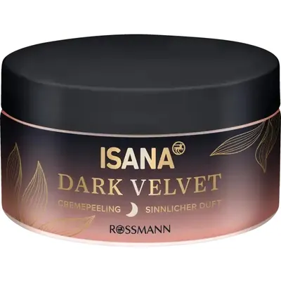 Isana Dark Velvet, Creme Body Scrub (Peeling do ciała kremowy)