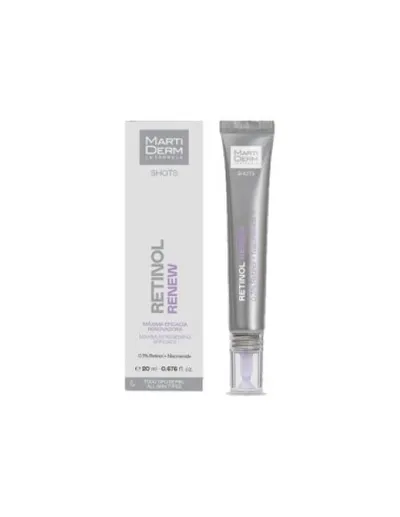 MartiDerm Shots, Retinol Renew (Skoncentrowane serum do twarzy z retinolem)