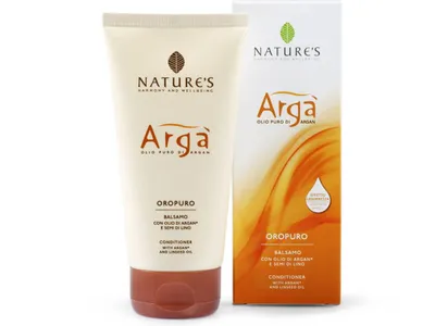 Nature's Harmony And Wellbeing Conditioner with Argan and Linseed Oil (Odżywka do włosów z olejem arganowym)