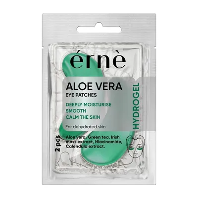 Erne Hydrogel, Aloe Vera, Eye Patches (Płatki pod oczy z aloesem)