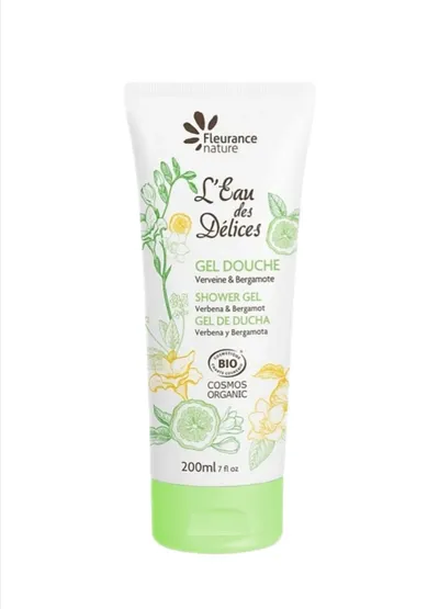 Fleurance Nature Verbena & Bergamot, Shower Gel (Werbena i Bergamotka, Żel pod prysznic)