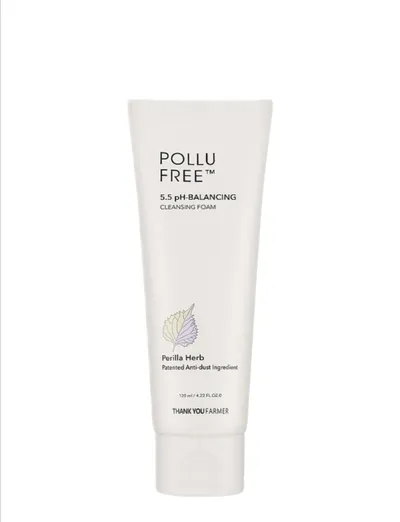 Thank you Farmer Pollufree, 5.5 pH-Balancing Cleansing Foam (Oczyszczająca pianka do twarzy)