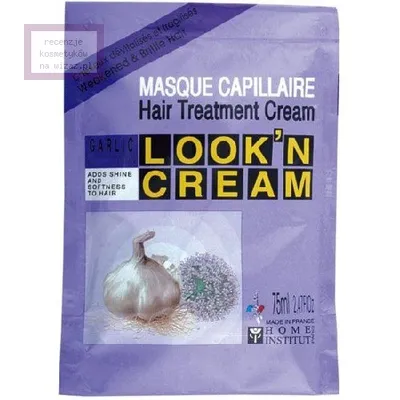 Home Institut Masque Capillaire (Kremowa maska do włosów z czosnkiem)