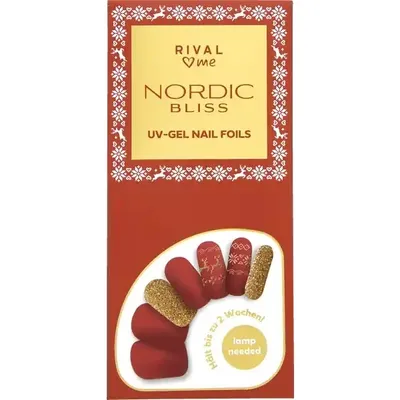 Rival Loves Me Nordic Bliss, UV-Gel Nail Foils (Folie na paznokcie z efektem żelowego manicure)