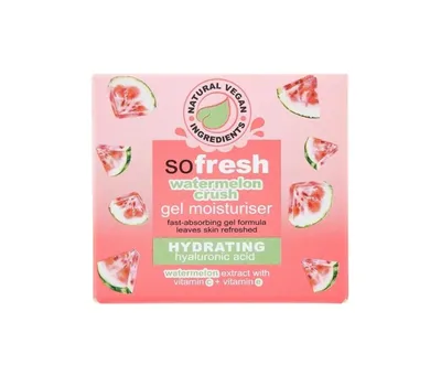 XBC So Fresh Watermelon Crush, Hydrating Gel Moisturizer (Lekki żel nawilżający do twarzy)