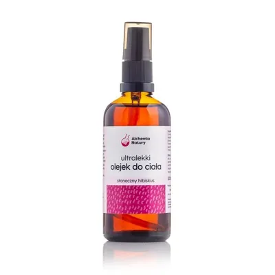 Alchemia Natury Słoneczny Hibiskus, Ultralekki olejek do ciała