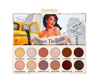 The Balm Ms. Nude York Eyeshadow Palette (Paleta cieni)