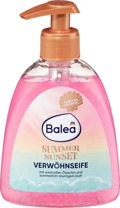 Balea Summer Sunset, Liquid Soap (Mydło w płynie)