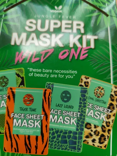 Maxbrands Jungle Fever, Wild One,  Super Mask Kit (Zestaw maseczek)