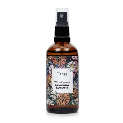 Tyma Herbs Lawenda i konopie, Woda ziołowa