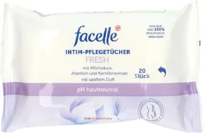 Facelle Fresh, Chusteczki do higieny intymnej