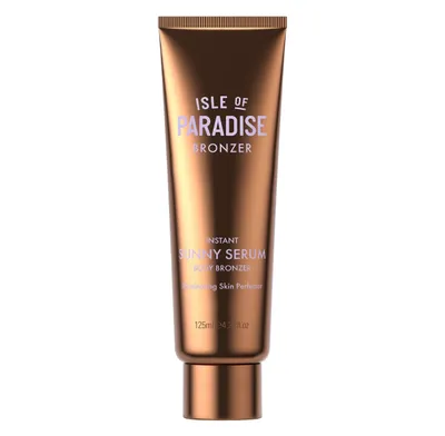 Isle of Paradise Bronzer, Instant Sunny Serum Body Bronzer, Illuminating Skin Perfector (Serum bronzujące samoopalające)