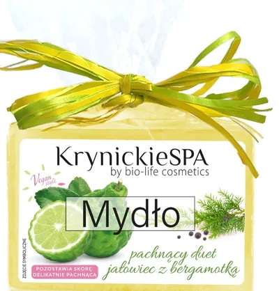 Krynickie Spa Pachnący duet, Jałowiec z bergamotką, Mydło w kostce